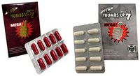 Thumbs Up 7 Capsules Best Male Enhancing Performance Capsules Most Effective Amplifier for Performance, Energy, and Endurance (Total 20 Cap) (Red 10 White 10)