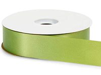 Leaf Green Flora Satin Ribbon 1-7/16"x100 yds 100% Polypropylene (8 Spools) - WRAPS-FL9LG