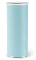 Ocean Blue Tulle Fabric 6"W x 25 Yds Per Roll