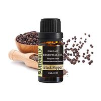Black Pepper Essential Oil - Organic Pure Essential Oil - Topically Applied in Diffuser, Humidifier, Massage, Skin & Hair Care, Cleaning -10ml