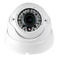 1/3" Sony Sensor 1000TVL Dome Security Camera CCTV 720p HD Vandalproof IP66 Varifocal Lens 2.8-12mm White