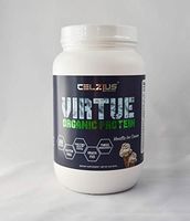 Celzius Nutrition Virtue Organic Whey Protein - Pure Whey Protein - Only Three Ingredients - Non-GMO, Gluten Free - Vanilla Flavored