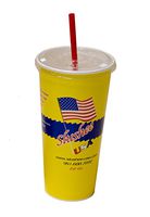 22oz Slushee Cups 1000 Pieces (20 sleeves, 50/sleeve)