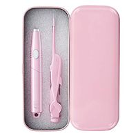 2 pcs/Set Ear Wax Cleaner LED Flashlight Earpick Curette Ear Wax Remover Luminous Ear Light Spoon Cleaning Ear Care Tool