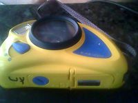 Minolta Co., Ltd. Minolta Vectis Gx-4 Water Proof Water Resistant Aps Film Camera-takes Adavaced Photo System Aps Film-yellow Color Body Version with Blue & Black (Minolta Co., Ltd. Osaka, Japan)