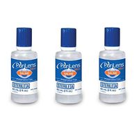 PuriLens Mini Preservative Free Saline 2-Fl. Oz (60-ml) Airline Approved Travel Size. Unisol 4 Replacement, (Pack of 3)