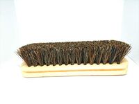 Large Size Horse Hair Shoe Brush Horse Hair Clean Hair Brush Multipurpose Wax Polishing Brush
