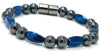 HIGHPOWER Magnetic Hematite Bracelet for Natural Pain Relief and Weight Loss (7.5 Inch)