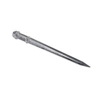 Hubbell-Bell SG100S Weatherproof Metallic Ground Spike Fits 1/2-Inch Hole, 9-Inch Length