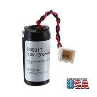 3V PLC Lithium Backup Battery Allen Bradley B9631T, Allen Bradley SLC-100, SLC-150, COMP-295, 1745-B1 SLC-100, COMP-108, 1745-B1, A-40840-512-01, ALIT2630, Programmable Logic Co SLC100