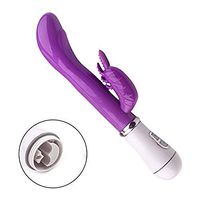 zhiounny 10 Modes T-hrusting R-otating Uograded G Spotter Dido Rabbit Toy for Women&Couples Waterproof&Whisper Quiet (D)