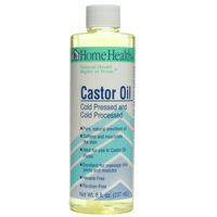 Home Health Castor Oil, 8 Ounce (Pack of 12)