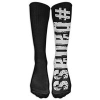 Badass Spandex Knee Socks Fashionable Smooth Pregnancy Compression Socks For Men & Women