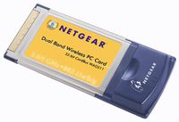 NETGEAR WAG511 802.11a/b/g Dual Band Wireless PC Card