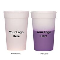 17 Oz. Color Changing Stadium Cup - 100 Quantity - $1.05 Each - Promotional Product/Bulk with Your Logo/Customized.
