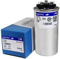 GE Genteq Round Capacitor 25 5 uf MFD 440 Volt Z97F9978 97F9978