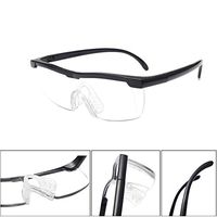 Godagoda 180% Magnification / 1.8 Times Magnifying Presbyopic Glasses +300 Zoom Reading Glasses Eyewear Magnifying Glasses 3.0