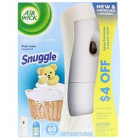 Air Wick Freshmatic Ultra Automatic Spray - Starter Kit Snuggle Fresh Linen, 6.17 oz
