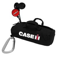 Case IH Black Scorch Earbuds w/Budbag