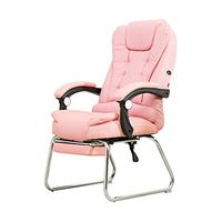 ZLFLD Office Chair Conference Table backrest Chair backrest Chair Student Desk for Easier Washing Hands Student Desk Student Dormitory Office Chair (Color : Pink)