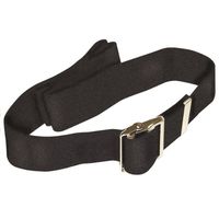 Maddak Black High Strength Webbing Gait Belt, 54" Length, 2" Width (704021154)