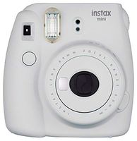 Fujifilm Instax Mini 9 Instant Camera - Smokey White (Renewed)
