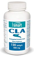 Supersmart - CLA 800 mg - Weight, Slimming, Essential Fatty acids - Combined Linoleic Acid : The Anti-Fat Lipidic | Non-GMO - 120 Softgels