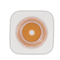 Convatec SUR-FIT Natura Two-Piece Pre-Cut, Stomahesive Flexible Skin Barrier with tape collar, Tan, 45mm (1 3/4") flange; 22mm (7/8") stoma opening , 10/BX