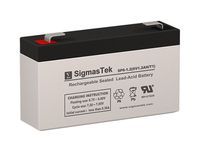 6v 1.2 Amp GE Security Simon III Alarm Battery by SigmasTek