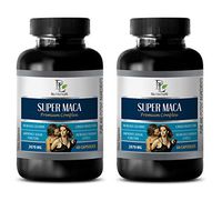 Men Sexual Stamina Supplement - Super MACA - Premium Complex 2070MG - LIBIDO Booster - maca Supplement Best Seller - 2 Bottles 120 Capsules