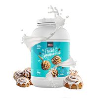 FitVibes Whey Protein Powder – Weight Loss, Bodybuilding and Keto Friendly. Amazing Taste with Less Than 1 g of Carbs. Low Calorie Shake for Men and Women. 25 Servings, Cinnamon Roll