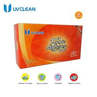 Fresh Fabric Softener Sheets Dryer Sheets with Natural Sakura Scent 2 Boxes 160 Count