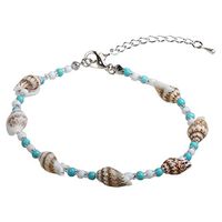 Anklets Bracelets Boho Anklet Beach Rhinestones Turquoise Stone Charm Anklet Girls Pendant Ankles Best Beautiful Woman Cheap Popular Accessories Aesthetic