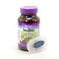 Bundle - 2 Items: 1 Bottle of Single Daily 1 Super Earth by BlueBonnet - 60 Capsules and 1 VDC Pill Box