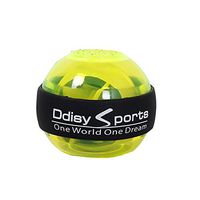 Hasde Power Wrist Ball Wrist Ball Spinner Gyroscopic Wrist Trainer Ball Auto-Start Power Ball Wrist Workout Toy Spinner Gyro Ball with LED Lights