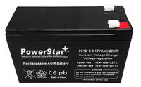 PowerStar Replacement UPS Replacement Battery Pack for APC BE725BB - APC RBC17 Cartridge #17 - Leakproof 12V 9AH Battery.