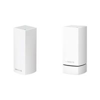 Linksys Velop Tri-band Whole Home WiFi Intelligent Mesh System 1-Pack,Speed,Works with Alexa & Whole Home Wi-Fi Mesh Wall Mount, Works with All Velop Models, white