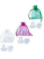 6 Pairs High Heel Protectors Heel Stoppers, Small/Middle/Large (Transparent)