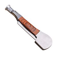 Cigar Cutter Wooden Stainless Steel Sticker Cigarette Knife 3 in 1 Pressure Bar Tobacco Accessories, Clean The Soot and Smoky Tablets, Suitable for Most Men