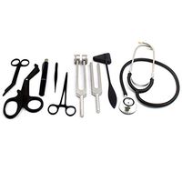 LAJA IMPORTS - Lister Scissor Kelly Splinter Forceps Stethoscope Shears Tuning Fork KIT