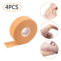 GOETOR Blister Tape for Heel 4 Rolls Moleskin Tapes 22 Yards Shoe Grip Pad Heel Cushion Sticky Friction Reducing Treatment Sticker Toe Bandage