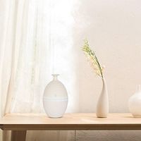 Makaor Portable USB LED Aroma Humidifier Essential Oil Diffuser Aromatherapy Purifier (B, Size: Approx. 103X103X120mm)