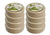 Earth's Natural Alternative Eco-Friendly, Natural Compostable Plant Fiber 9" Plate, 8 Packs of 50, 400 Count