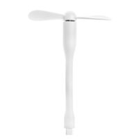 NNDA CO Type C USB-C Flexible Mini Cool TPE Fan For Samsung S8 LG G6 Oneplus 2 3T Xiaomi 4c 5 5s Mi5 Mi5s MI4C Huawei P9 P10 Macbook With Type C Interface,TPE + Metal, 1PC (White)