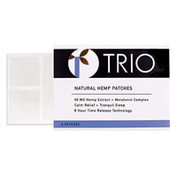 Trio Sleep Aid Patch – Contains Hemp Extract, Melatonin, All Natural Ingredients (6 Patches)