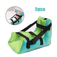 Foot Pillow Heel Cushion Protectors, Green Ankle Support Pillow, Bed Sores Pressure Sore and Heel Ulcer Care Padding Cushion,2pcs