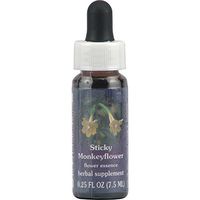 Flower Essence FES Quintessentials Sticky Monkeyflower Supplement Dropper - 0.25 fl oz
