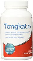 Tongkat Ali Extract 100:1 400mg, 120 Capsules Natural Testosterone Booster, Healthy Libido, Supports Lean Muscle Mass(Also Known as Longjack or Eurycoma Longifia Jack)