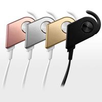 Bluetooth 4.1 Magnetic Headphone Wireless Earphone Bass Stereo in-Ear Earbuds - Black/Green