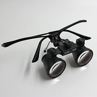 NORTHOPE Professional Dental Loupes L50G 2.5X 420mm Surgical Binocular Medical Magnifier Dental Loupes with Half Frame